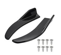 Carbon fibre look side skirts 1 Pair Car Bumper Spoiler Front/Rear Lip Anti-collision for BMW for Mercedes for Benz for Toyota Universal Car Side Skirt(Black)