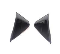 Carbon fibre look side skirts For Mustang 2018 2019 2020 Car Front Bumper Fog Light Air for Vent Cover Corner Pockets Air for Intake Trim Panels