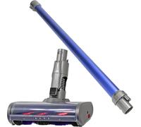Carbon Fibre Motorhead Floor Tool + Blue Extension Rod Wand for DYSON V6 SV03 Vacuum Cleaner