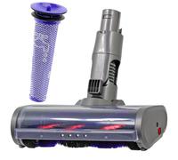Carbon Fibre Motorhead Floor Tool + Pre-Motor Filter for DYSON DC62 Vacuum Cleaner