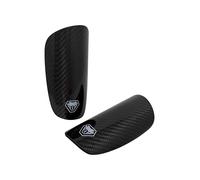 Carbon Fibre Pro Shin Guards | 100% High Grade Carbon Fibre Shell Stronger than Steel for Ultimate Protection | Ultra Lightweight | Kids/Adult Elite Shin Pads (XL)