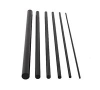 Carbon Fibre Rods, 5pcs Carbon Fiber Sticks Fishing Rod Repair Kit Pole Building Kit Wrapping Thread Saltwater Freshwater Spinning Casting Rod (Color : 2mmx500mm)