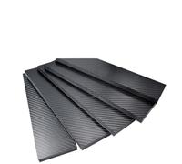 Carbon fibre sheet 1pc Carbon Fibre Sheet Long Strip Thickness 0.2-6mm Length 350mm-580mm(10x25x580mm)