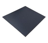 Carbon Fibre Sheet 1piece Carbon Fiber Hot Plastic Plate For DIY Case Making Material Holster(300X300X2.0MM)