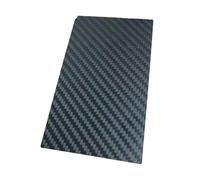 Carbon Fibre Sheets 1pc 75x125mm Carbon Fiber Board Light Material Thickness 0.5MM-5.0MM Carbon Fiber Panel Modeling(4.0mm twill matte)