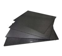 Carbon Fibre Sheets 240x490mm Arbon Fiber Plate Sheet Carbon Board Panel Thickness 0.5mm-5mm(2.0mm Plain Glossy)
