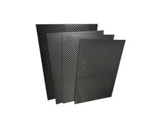 Carbon Fibre Sheets 245x395mm Carbon Fiber Plate Sheet Carbon Board Panel Thickness 0.5mm 1.0mm 1.5mm 2mm 2.5mm 3.0mm 4mm 5mm(2.5mm plain glossy)