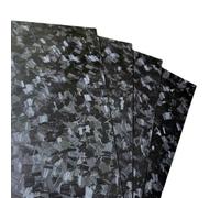 Carbon Fibre Sheets 245x395mm Marble Texture Surface Carbon Fiber Plate Sheet Glossy Forged Carbon Fiber Plate Carbon Sheet(1pcs 1.5x245x395mm)