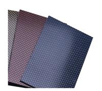 Carbon Fibre Sheets 400x200mm Plain Glossy Matte Carbon Plate Thickness 0.5-2.5mm Gold Silver Blue Red Color Carbon Fiber Sheet(Gold 0.5 Matte)