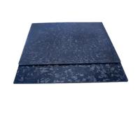 Carbon Fibre Sheets 400x500mm Marble Texture Surface Carbon Fiber Plate Sheet Glossy Forged Carbon Fiber Plate Carbon Sheet(3.0x400x500mm)