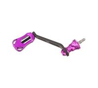 Carbon Fibre Spinning Reel Handle with Balance Bar for Shimano Stella Vanquish Stradic Ultegra Sahara 12 Colors Purple