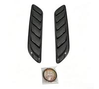 Carbon Fibre Style Bonnet Vents, ABS Engine Hood Scoops, Car