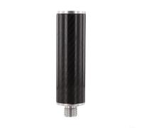 Carbon Fibre Survey Pole 32mm Diameter 5/8x11 Thread Extend Rod for GPS GNSS Total Station Land Surveying Measuring Staff Black(10cm)