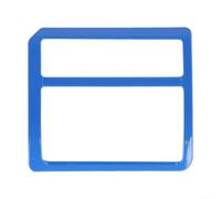 Carbon Fibre Switch Panel Cover for Toyota for tacoma 2024 - Interior Trim Decor ABS Button Bezel Fit Left Hand Drive Blue Style(Blue)