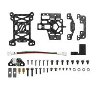 Carbon Fibre Tap Carriage High-precisions Leveling Sensor 3D Printed Accessories for 2.4 3D Printer Carbon Frame Shock Absorption