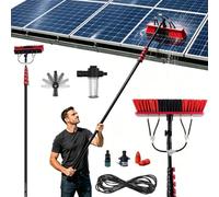 Carbon Fibre Telescopic Water Fed Pole 12ft Washing Kit for Solar Panel