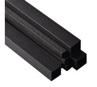 Carbon Fibre Tube 1Pcs Carbon Fiber Rectangular Square Tube Surface Plain Matte Length800mm OD8mm 10mm 12mm 15mm 20mm 25mm 30mm 35mm 36mm 40mm 3K(10x10x8mm)