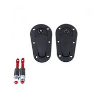 Carbon Fibre Universal Bonnet Locks And Racing Accessories Front Front bonnet lock latch(Black lock)