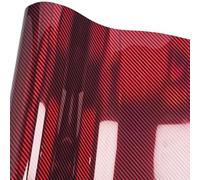 Carbon Fibre Vinyl Wrap - Flexible Vinyl Wrap Tape | Carbon Fibre Sticker Roll | Carbons Fibres Wrapd Suitable for Car Motorcycle Interior Exterior Decoration Protection