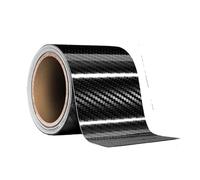 Carbon Fibre Wrap 5D Car Threshold Scuff Plate Carbon Fiber Sill Protector Stickers,Scratch(200cm x 5cm)