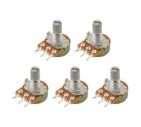 Carbon Film Rotary Potentiometer B50K 3-Pin PCB Mount