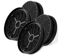 Carbon filter 175mmø set 4pcs suitable like Respecta MIZ0023N for cooker hood