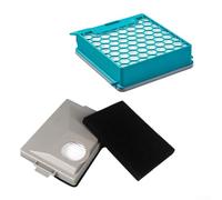 Carbon Filter for Miele Vacuum Cleaners, Compatible with Boost CX1 and Blizzard CX1 Models, Replaces 11639240 SF-HY 60 11639250 CX-FSF, 2-Pack(1 Set)