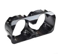 Carbon for fibre Dual Cup Holder for mercedes W221 09-15 Carbon | for perfect fit for W221, secure hold, black finish, direct replacement, easy clean(Carbon Fiber)