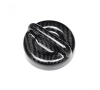 Carbon for fibre Engine Oil Filler Cap | Compatible with for fiat | 500 and for abarth 595 695 | Racing Style Protective Sticker for Car Exterior