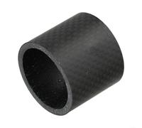 Carbon for fibre Headset Spacer 30mm 1-1/8 Inch Black Carbon | 40mm thickness, 28.6mm ID, matte black finish, high strength carbon, ideal for stem height adjustment