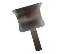 Carbon For Steel Torch Shield For Oxy Free Welding With Curved Baffle Design To Direct Flame Precisely While Protecting Copper Pipes During Refrigeration System Repairs In Tight Spaces Silver 100mm