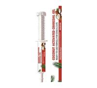 Carbon Gel Adsorbent, Pet Aid Solution, 1.7x19cm, Activated Charcoal Gel, First Äid Activated Charcoal, Gut Support, For Litter Hygiene Stomach Wellness Daily Feeding