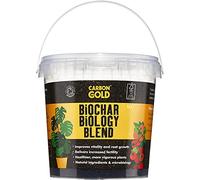 Carbon Gold Biochar Biology Blend, Nutrient Booster & Fertiliser, 1L Tub