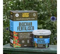 Carbon Gold Biochar Fertiliser Pellets 5-5-5 Npk - 500G Organic Garden Booster