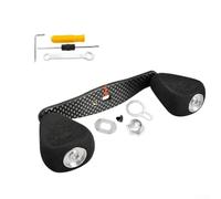 Carbon Handle Arm For Baitcasting Reels, 105Mm Carbon Fibre Power Handle Replacement For CQ for slx for metanium & for curado, Ergonomic Lightweight Upgrade Part(right hand silver 7 * 4)