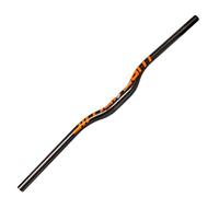 Carbon Handlebars 31.8*580/600/620/640/660/680/700/720/740/760mm MTB Bars | Mountain Bike Handlebars, Riser Bars, Extra Long Mountain Bike Handle Bars(Orange,660mm)