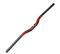 Carbon Handlebars 31.8*580/600/620/640/660/680/700/720/740/760mm MTB Bars | Mountain Bike Handlebars, Riser Bars, Extra Long Mountain Bike Handle Bars(Red,660mm)
