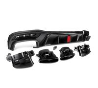 Carbon Look F1 Bs Style Rear Diffuser For Benz W166 GLE X166 GLS AMG 2015-2019 Exterior Styling Of the Car