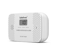 Carbon Monoxide Detector with Digital Display,CO Alarm with Replaceable Battery - 10 Year Sensor Life,Portable Carbon Monoxide Alarm for Home with Memory Alarm Function,Comforms to EN 50291 Standard.