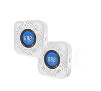 Carbon Monoxide Detectors, CO Sensors Battery Powered,With Light&Digital Display,Security-Protection For Home,Bedroom