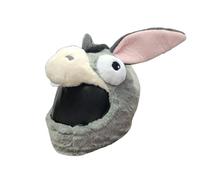 Carbon Moto Gear Donkey Motorcycle Helmet Cover Sleeve, Funny Animal Full Face for Adults D.I.L.L.I.G.A.F. Line