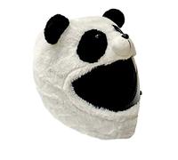 Carbon Moto Gear Motorcycle Helmet Cover Sleeve, Funny Emoji and Animal Full Face for Adults D.I.L.L.I.G.A.F. Line (Panda)