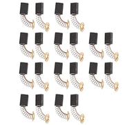 Carbon Motor Brush Replacement 20Pcs Premium Copper Carbon Brush Set for Electric Hand Drill Angle Grinder Blower Mixer Trimming Machine 5x11x16mm