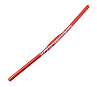 Carbon MTB Flat Handlebar 31.8*580/600/620/640/660/680/700/720/740/760mm | Mountain Bike Handlebars，Carbon Flat Bars，MTB Handle Bar(Red silver,660mm)