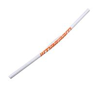 Carbon MTB Flat Handlebar 31.8*580/600/620/640/660/680/700/720/740/760mm | Mountain Bike Handlebars，Carbon Flat Bars，MTB Handle Bar(White orange,660mm)