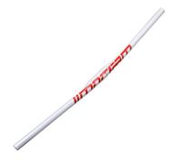 Carbon MTB Flat Handlebar 31.8*580/600/620/640/660/680/700/720/740/760mm | Mountain Bike Handlebars，Carbon Flat Bars，MTB Handle Bar(White red,660mm)