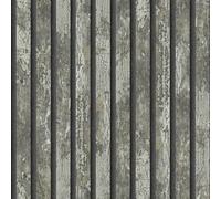 Crown Wallpaper Carbon Oxidize Grey M1751 – Metallic Stripe Sidewall