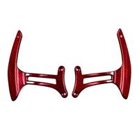 Carbon Paddle Shifters Compatible With The Ferrari 488 GTB Spider Car Steering Wheel DSG Shifter Extensions(Carbon fiber red)