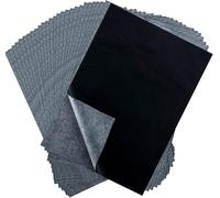 Carbon Paper for Tracing Graphite Transfer Paper -100 Sheets Black Graphite Paper for Tracing Drawing Patterns on Wood Projects Canvas Fabric Artist Lettering Sketch Drawing A4/8.27 X 11.81 Inch