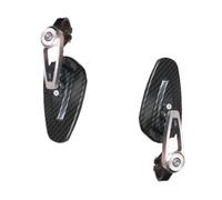 Carbon Pattern Motorcycle Side Rearview Mirrors CNC Aluminum 7/8'' 22mm Handle Bar Motocross Side Rear View Mirror Anti-glare Rearview Mirrors